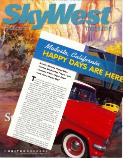 SkyWest Magazine loves Modesto, USA SkyWest Magazine loves Modesto, USA