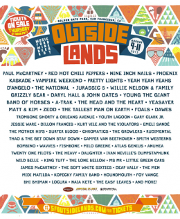 Outside Lands is Coming Outside Lands is Coming
