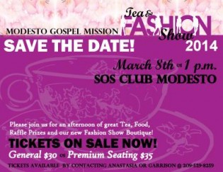 Modesto Gospel Mission Tea & Fashion Show Modesto Gospel Mission Tea & Fashion Show