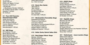 Download XFest Schedule Download XFest Schedule