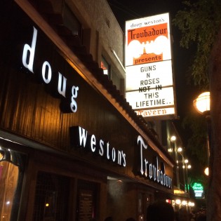 Guns N¹ Roses at the Troubadour Guns N¹ Roses at the Troubadour