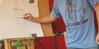 Art Class at Queen Bean with Patrick Barr Comic Artist Art Class at Queen Bean with Patrick Barr Comic Artist