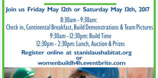 Habitat for Humanity Stanislaus and Lowe’s team up for 10th annual National Women Build Week Habitat for Humanity Stanislaus and Lowe’s team up for 10th annual National Women Build Week