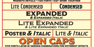 DesignView – Modesto is Not Only a City, It’s a Font DesignView – Modesto is Not Only a City, It’s a Font