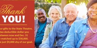 Help the State Get a $30,000 Matching Donation! Help the State Get a $30,000 Matching Donation!