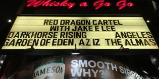 Night at the Whisky with Red Dragon Cartel Night at the Whisky with Red Dragon Cartel