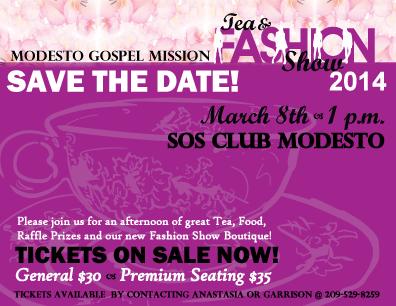 Modesto Gospel Mission Tea & Fashion Show : Modestoview