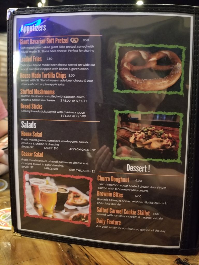 St. Stan’s Trivia Night and Expanded Menu Modestoview